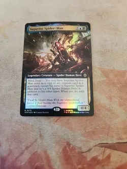 Superior Spider-Man Extended Art Foil Marvel's Spider-Man MTG NM - Image 1