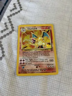 Pokemon 1999-2000 Set 4/130 Holographic Charizard - Image 1