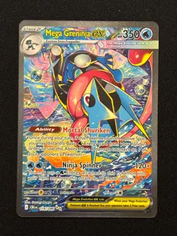 Mega Greninja ex SIR 116/086 Chaos Rising Pokemon TCG - Image 1