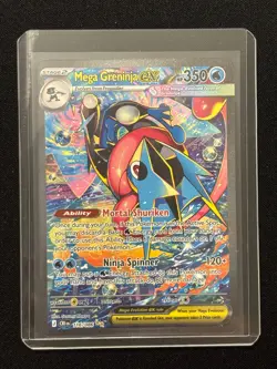 Mega Greninja ex SIR 116/086 Chaos Rising Pokemon TCG - Image 3