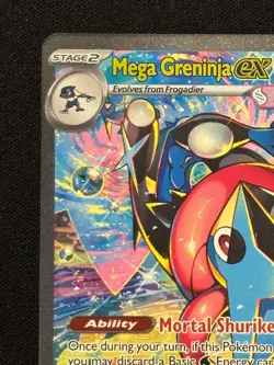 Mega Greninja ex SIR 116/086 Chaos Rising Pokemon TCG - Image 4