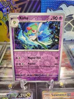 Kirlia 085/198 Reverse Holo Common Pokemon TCG Scarlet & Violet Base Set - Image 1