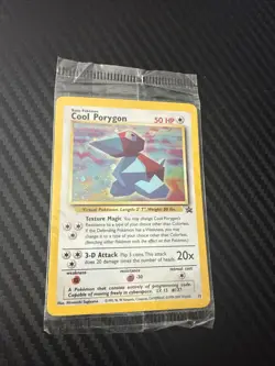 Pokemon TCG Cool Porygon 15 Black Star Promo Sealed Mint / Near Mint - Image 1