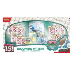 Pokemon TCG Scarlet & Violet 151 Blooming Waters Premium Collection Set IN HAND! - Image 1