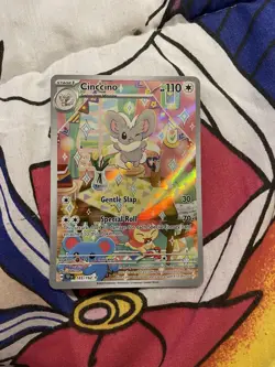 Cinccino - 183/162 - Illustration Rare - SV05: Temporal Forces - Pokemon TCG - Image 1