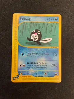 Poliwag 87/144 Skyridge Pokemon TCG - LP+ - Image 1