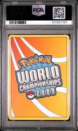 2009 POKEMON WORLD CHAMPIONSHIPS PROMO STALLGON #5 FLYGON PSA 9 - Image 2