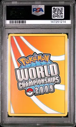 2009 POKEMON WORLD CHAMPIONSHIPS PROMO LUXDRILL #15 CLAYDOL PSA 6 - Image 2