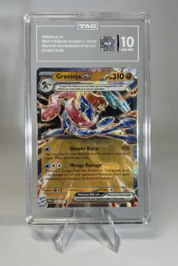 2024 Pokemon Greninja EX 106/167 - Twilight Masquerade TAG 10 - NOT METAL - Image 1