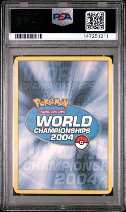 2004 POKEMON WORLD CHAMPIONSHIPS PROMO ROCKY BEACH #63 MAGNEMITE PSA 5 - Image 2