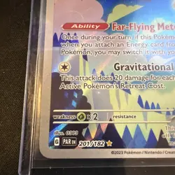 The Pokemon Company Minior Illustration Rare Full Art Holo Paradox Rift 201/182 - Image 3