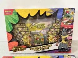 Pokemon TCG: Ascended Heroes Premium Poster Collection Mega Lucario Sealed Boxes - Image 2