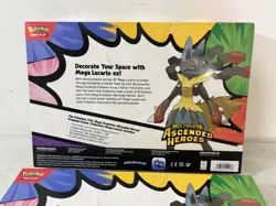 Pokemon TCG: Ascended Heroes Premium Poster Collection Mega Lucario Sealed Boxes - Image 4