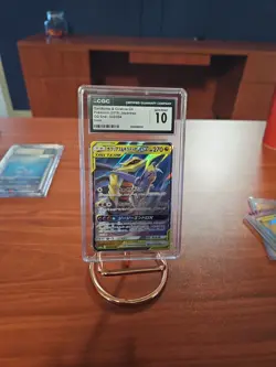 CGC 10 Gem Mint Garchomp & Giratina GX 032/054 Pokemon GG End 2019 Japanese - Image 1