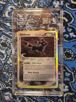 2005 Pokemon EX Delta Species- UMBREON #17 HOLO RARE- NOT PSA TAG 1! - Image 1