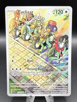 Cyclizar 215/182 (NM) - SV04: Paradox Rift - Illustration Rare - Pokemon TCG - Image 1