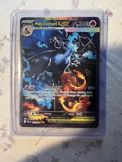 Pokemon Mega Charizard X EX SIR 125/094 Phantasmal Flames English Near Mint - Image 1