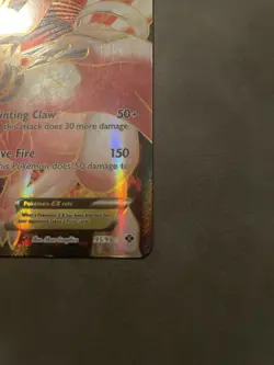 Reshiram EX 95/99 Full Art Holo Rare Next Destinies Pokemon TCG - Image 3
