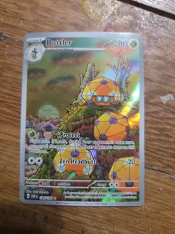Pokemon Paradox Rift TCG Dottler Illustration Rare 184/182 - Image 1