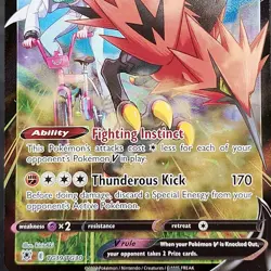 Pokemon TCG Galarian Zapdos V TG19/TG30 Astral Radiance Trainer Gallery NM - Image 2