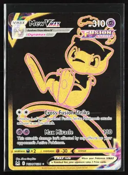 2022 Sword & Shield Lost Origin Trainer Gallery Mew VMAX SAR #TG30 - Image 1