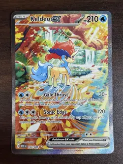 Keldeo EX 167/086 Special Illustration Rare Holo Sv: White Flare Pokemon TCG - Image 1