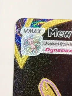 Pokemon Mew VMAX Secret Rare Full Art Holo Lost Origin TG30/TG30 - Image 2