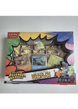 Pokemon TCG | Ascended Heroes | First Partners Deluxe Pin Collection Sealed - Image 1