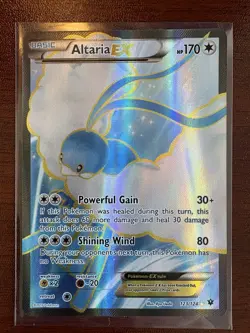 Pokemon Altaria ex - 123/124 - Fates Collide - Full Art Ultra Rare - NM - Image 2