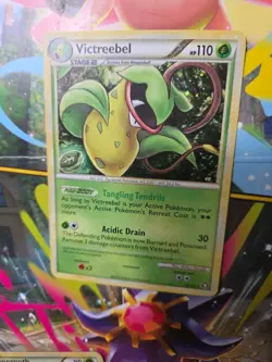 Pokemon Victreebel Triumphant 12/102 Stage 2 Cosmos Holo Rare- Minty - Image 2