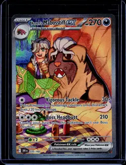 Arven's Mabosstiff ex #235/182 SV10: Destined Rivals Pokemon - Image 1