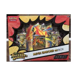 Pokemon TCG Mega Evolution—Ascended Heroes Mega Emboar ex Box Booster Promo - Image 1