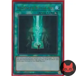 Yugioh Advanced Ritual Art GFP2-EN153 Ultra Rare 1st Edition NM - Image 1