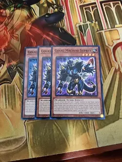 3X Gouki Machine Suprex - DOOD-EN006 - Super Rare 1ST ED NM Yugioh - Image 1
