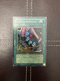 Yu-Gi-Oh! Limiter Removal - PSV-064 - 1st Edition - MP Super Rare - Image 1