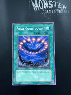 YUGIOH FINAL COUNTDOWN COMMON CP01-EN016 - Image 1