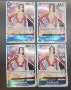 Boa Hancock Playset - ST03-013 x4 - PRB01 Jolly Roger Reprint - One Piece TCG - Image 1