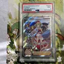Irida #GG63 Full Art PSA 9 MINT Pokemon TCG SWSH Crown Zenith - Image 1