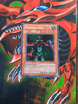 Machine King - DL4-001 - Super Rare - Limited Edition Yugioh HP - Image 1