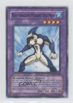 Neo-Spacian Marine Dolphin Unlimited YuGiOh Tactical Evolution #TAEV-EN040 2007 - Image 1