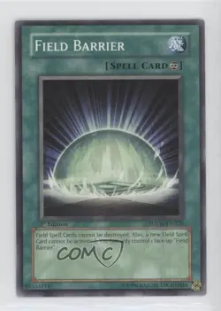 Field Barrier 1st Ed. YuGiOh Zombie World Structure Deck #SDZW-EN028 2008 - Image 1