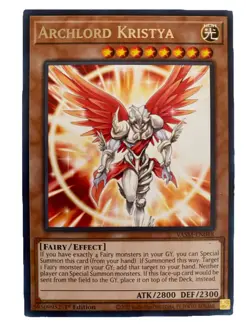 YUGIOH Archlord Kristya Fairy Deck Complete 40 Cards - Image 1