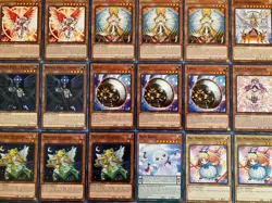 YUGIOH Archlord Kristya Fairy Deck Complete 40 Cards - Image 4