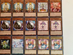 YUGIOH Archlord Kristya Fairy Deck Complete 40 Cards - Image 5