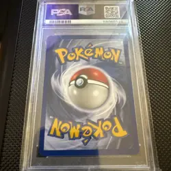2000 POKEMON PROMO BLACK STAR GAME BOY #10 MEOWTH-HOLO PSA 8 - Image 5