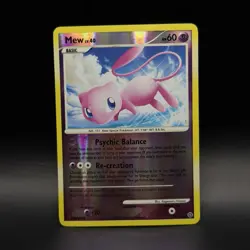 2007 Mew 15/132 Pokemon Secret Wonders Reverse Holo Near Mint - Image 1