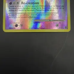 2007 Mew 15/132 Pokemon Secret Wonders Reverse Holo Near Mint - Image 3