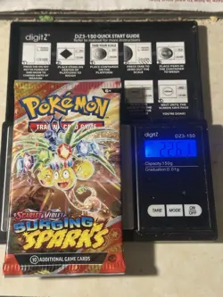 Pokemon TCG Scarlet & Violet Surging Sparks Booster Pack (HEAVY) - Image 1