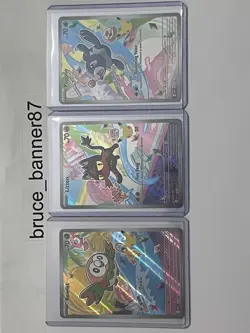 Pokemon TCG First Partner Illustration Collection Series 1 Alola Gen 7 Starters - Image 1