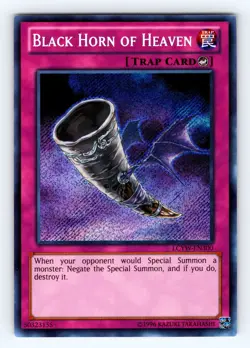 Yugioh Black Horn of Heaven LCYW-EN300 Secret Rare - NM 💎 - Image 1